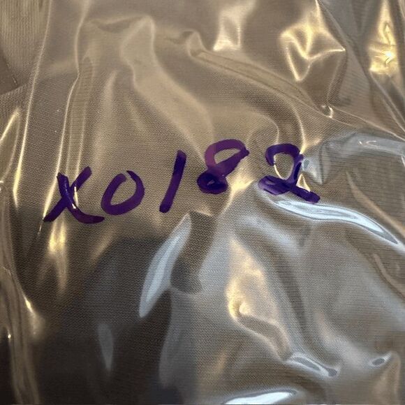 Clara Sun Woo Dark Gray Asymmetric Tunic Top Ruched Sleeve V-Neck Size Medium - Picture 11 of 11